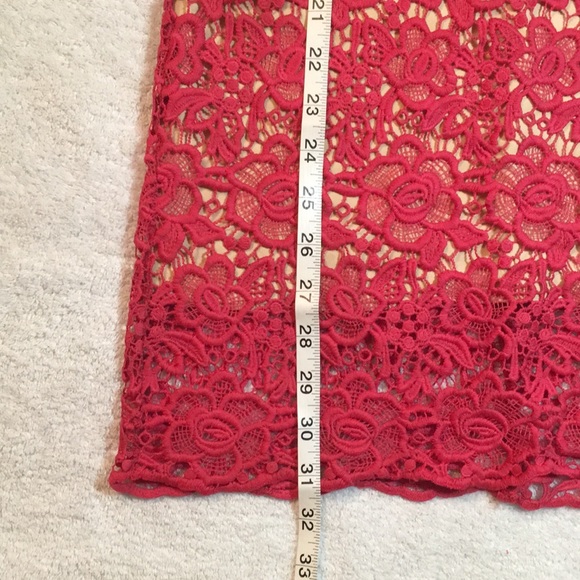 Lovers + Friends pink lace dress - Picture 6 of 11